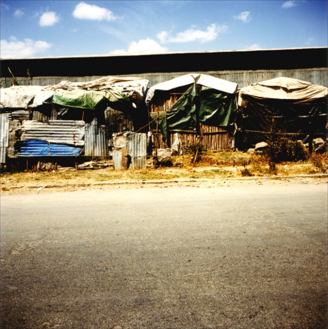 Flykningeleiren Saris. Addis Abeba 2002. ©Thera Mjaaland/BONO 2022